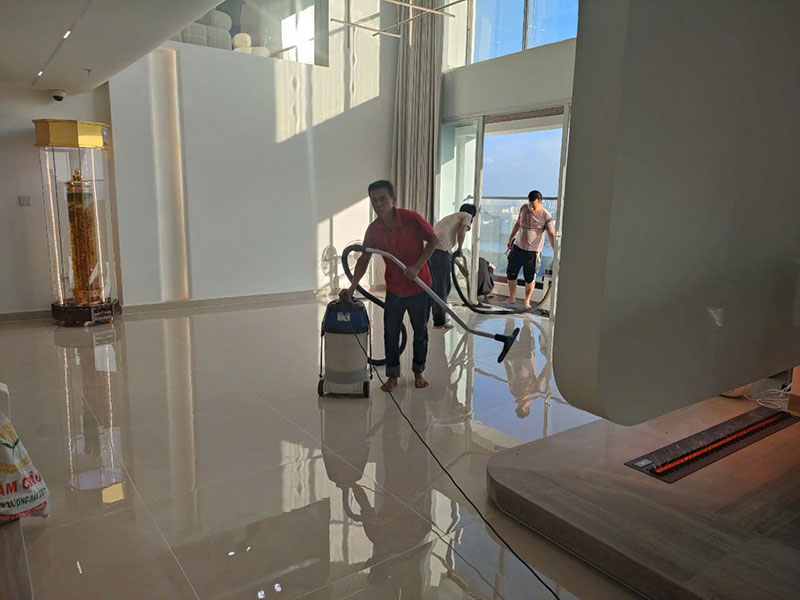 vệ sinh công nghiệp giá rẻ poreto