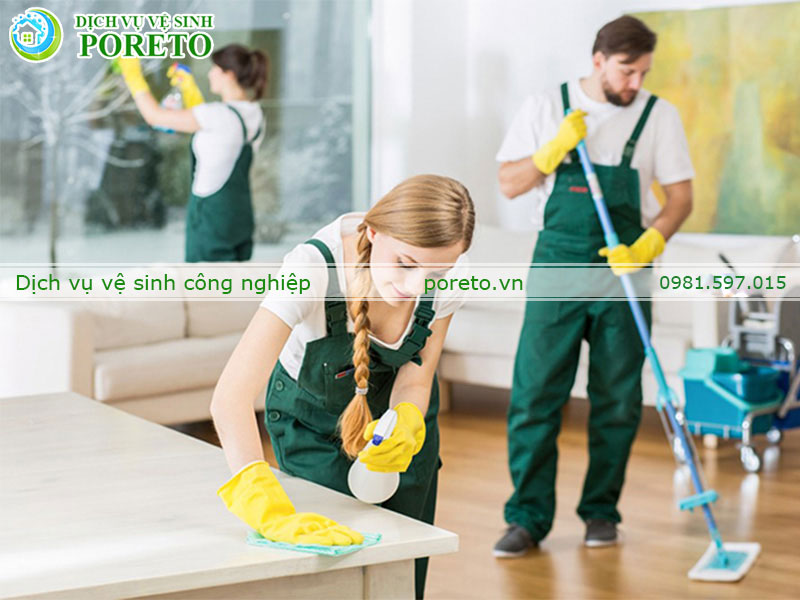 Dịch vụ vệ sinh công nghiệp tại tphcm