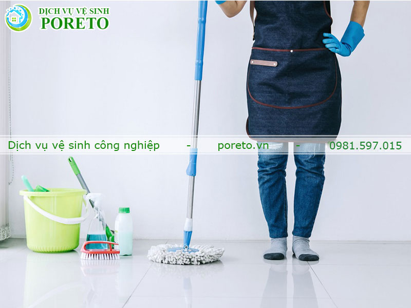 Dịch vụ vệ sinh sau xây dựng